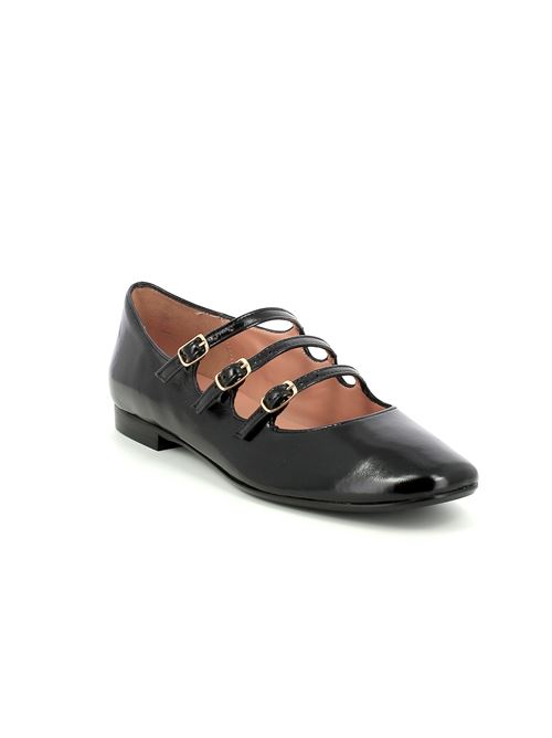 ballerina Mary Jane da donna in naplack nero IL BORGO FIRENZE | B3608X